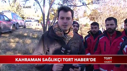 Telefonla Depremzedeyi Kurtaran Kahraman Sağlıkçı TGRT Haber'de