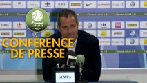 Conférence de presse Grenoble Foot 38 - FC Chambly (0-0) : Philippe  HINSCHBERGER (GF38) - Bruno LUZI (FCCO) - 2019/2020