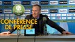 Conférence de presse AJ Auxerre - FC Sochaux-Montbéliard (2-1) : Jean-Marc FURLAN (AJA) - Omar DAF (FCSM) - 2019/2020