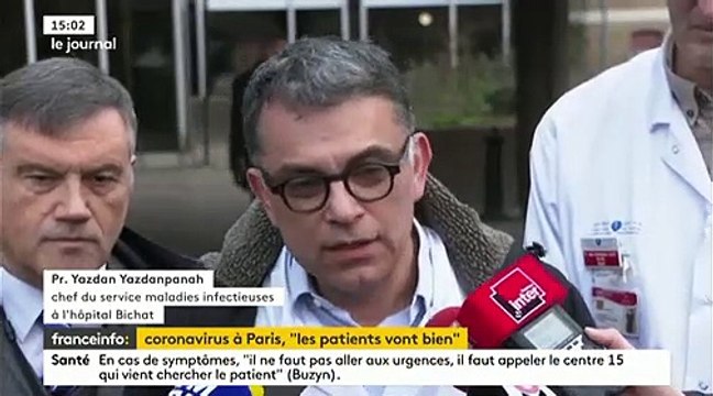 Virus : le professeur Yazdan Yazdanpanah, chef du service des maladies infectieuses et tropicales à l'hôpital Bichat