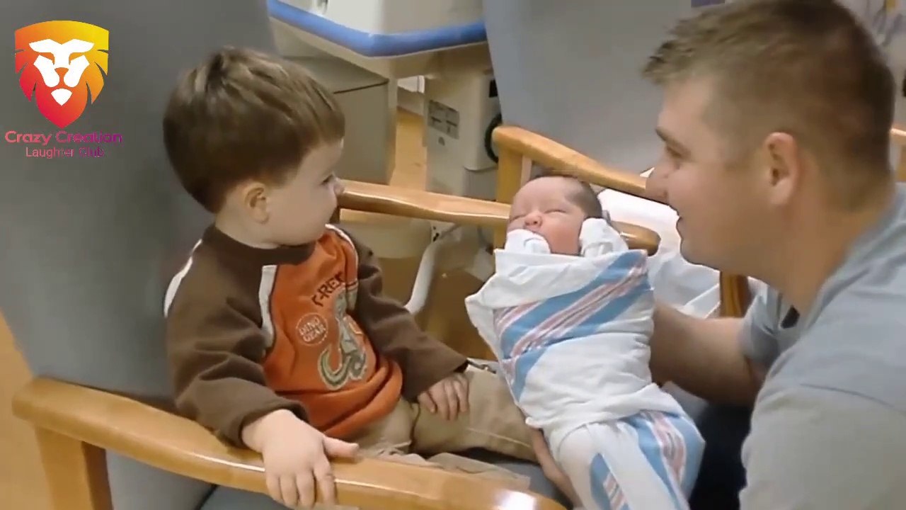 Kids Meeting Babies for the First Time Compilation