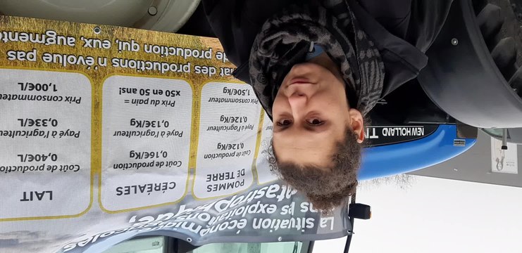 Hautrage: des agriculteurs de la FJA mènent une action de sensibilisation