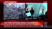 CNN Türk muhabirinden depremzedelere: Sıcacık çadırlarında mutlu oturuyorlar