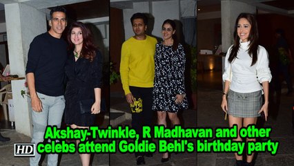 Akshay-Twinkle, R Madhavan and other celebs attend Goldie Behl's birthday party