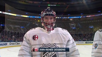Brillante performance d’Ann-Renée Desbiens au match des étoiles