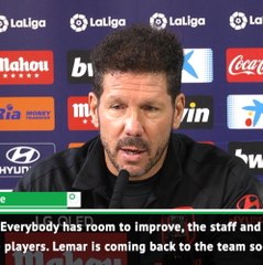 Simeone wants more from Atletico