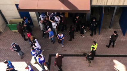 Derbi canario: la afición entra al Estadio de Gran Canaria
