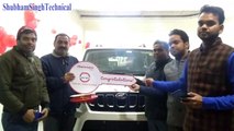 Mahindra Scorpio Top-Model (S11 4wd) taking delivery in Hardoi (U.P.)