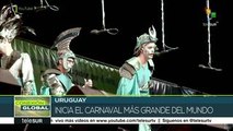 Uruguay inicia su tradicional carnaval que dura más de 40 días