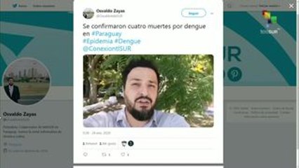 Se confirman cuatro muertes por dengue en Paraguay