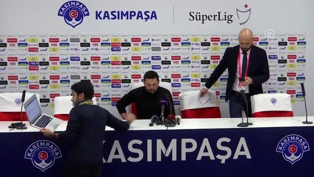 Kasımpaşa-Aytemiz Alanyaspor maçının ardından - Erol Bulut/Erkan Çoker