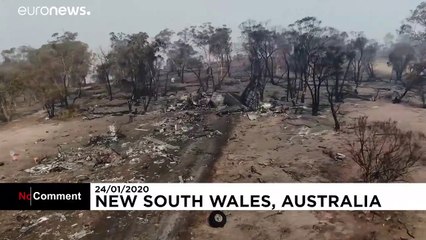 Recuperados corpos de tripulantes de avião de combate a incêndios