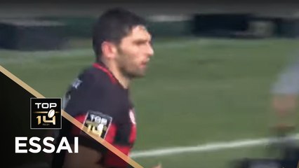 TOP 14 - Essai Xavier MIGNOT (LOU) - Lyon - Toulon - J14 - Saison 2019/2020