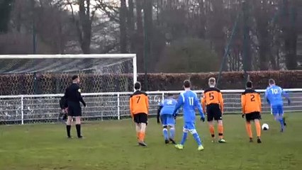 Pénalty Tom Ridel - U18 GSTO 1 / US Luneray : 3-3 (R3 Groupe E le 25/01/2020)