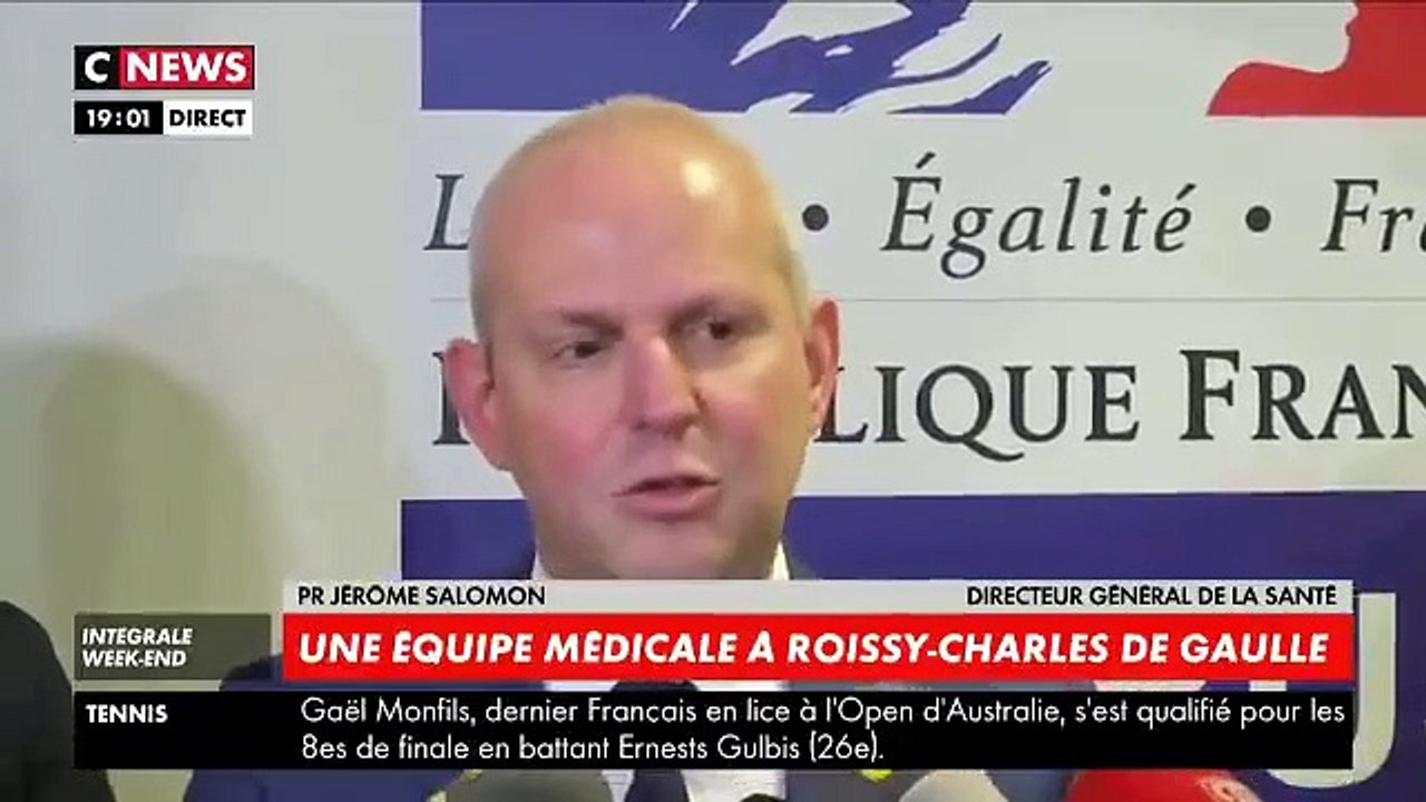 Jérôme Salomon, directeur général de la Santé, sur le coronavirus : "Nous sommes très attentifs à cette épidémie très évolutive"