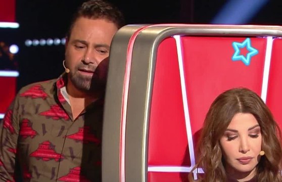 عاصي الحلاني يحاول إخافة نانسي عجرم والنتيجة تصدمه!