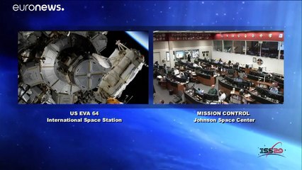 شاهد.. عملية إصلاح نظام التبريد بمحطة الفضاء الدولية