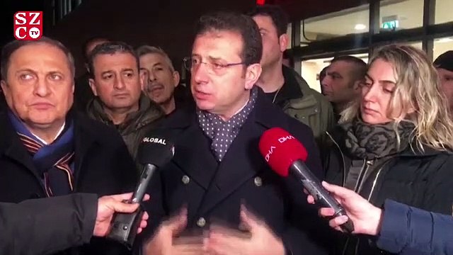 İmamoğlu, Elazığ'da yaralı vatandaşları ziyaret etti!