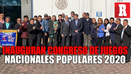Inauguran Congreso de Juegos Nacionales Populares 2020