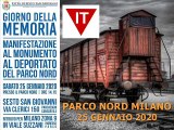 GIORNATA DELLA MEMORIA 2020 (PARCO NORD MILANO, ITALY)