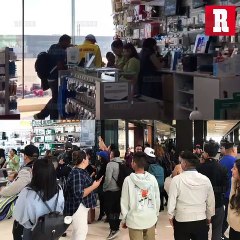 Ochoa desata locura en el aeropuerto de Tijuana