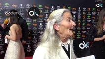 Benedicta Sánchez, Goya a Mejor Actriz Revelación atiende a OKDIARIO momentos previos a la gala