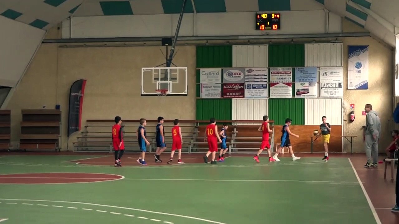 25.01.2020  U11 Poussins TURSAN BASKET CHALOSSE -  BARCELONN'AIRE 1e Partie