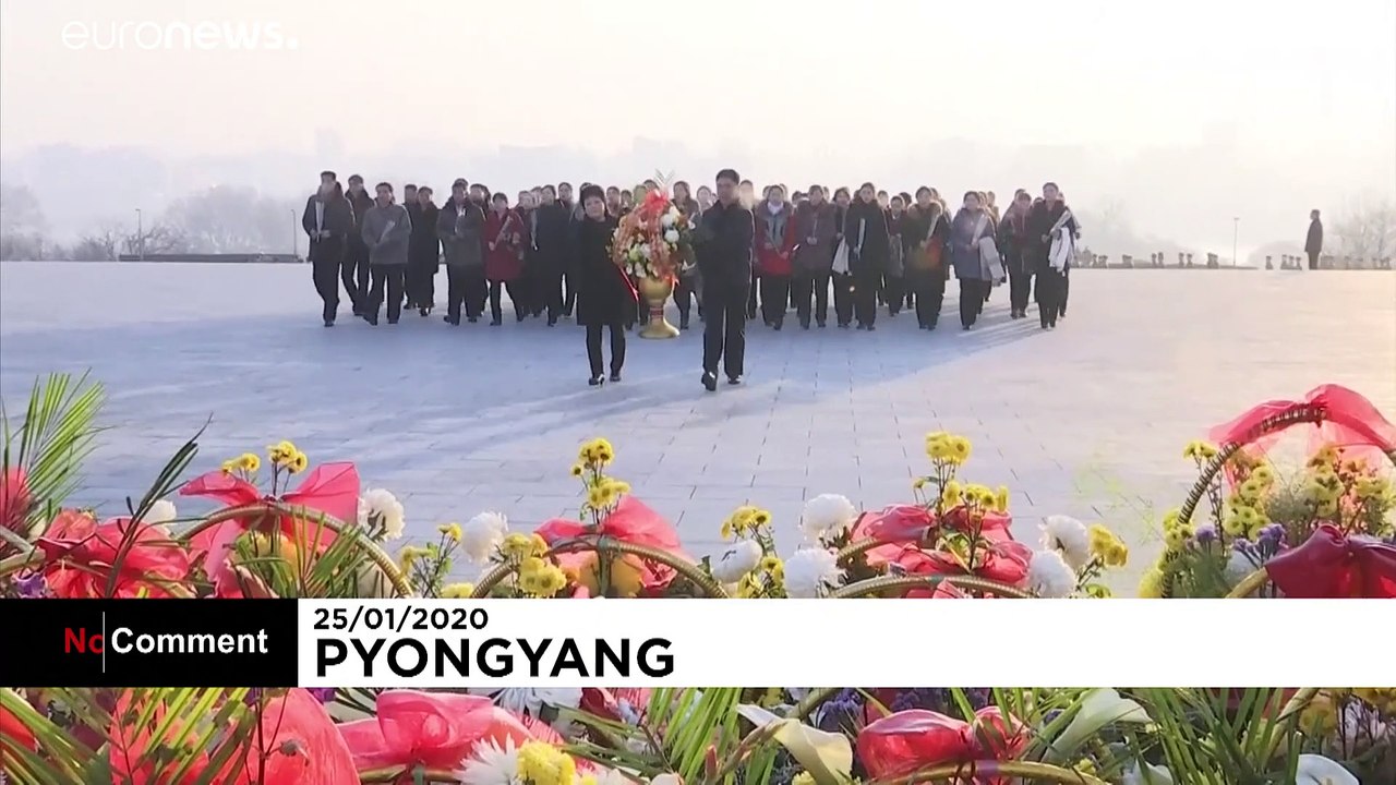 Neujahrsfeierlichkeiten in nordkorea