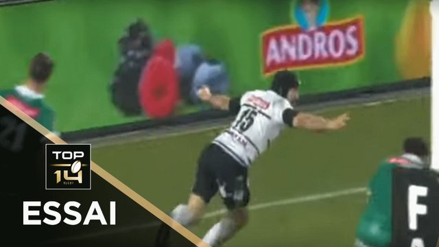 TOP 14 - Essai Thomas LARANJEIRA 2 (CAB) - Brive - Pau - J14 - Saison 2019/2020