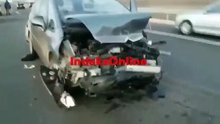 Pamje të frikshme nga aksidenti në magjistralen Ferizaj-Prishtinë