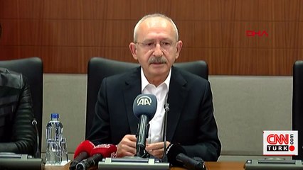 CHP lideri Kılıçdaroğlu'ndan deprem açıklaması