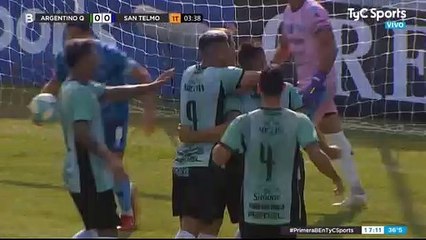 Argentino de Quilmes 1-1 San Telmo - Primera B - Clausura Fecha 1