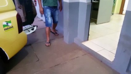 Homem de 47 anos é preso após tentar estrangular mulher no Brasmadeira