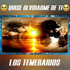 Quise Olvidarme De Ti --- Los Temerarios