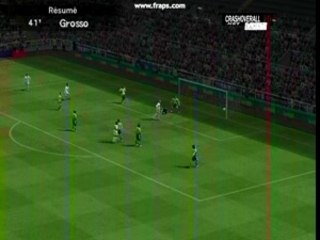 Grosse reprise de volée de fou