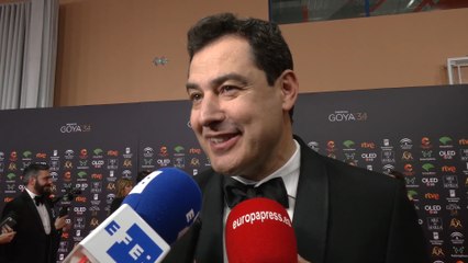 Moreno muestra orgullo de Andalucía, el "gran plató de cine"