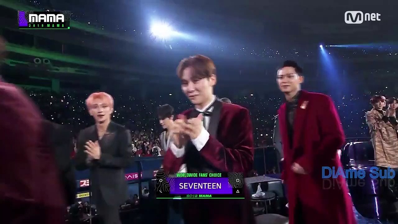 [Indo Sub] 041219 SEVENTEEN - MAMA in Japan Worldwide Fans Choice