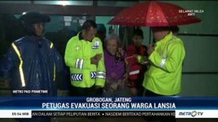 Hujan Deras, Banjir Rendam Permukiman Warga di Grobogan
