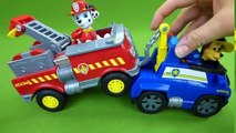 Funny Paw Patrol Toy Stories for Kids Video Winter Rescue Marshall Jumbo Pups Rocky and Skye Toys