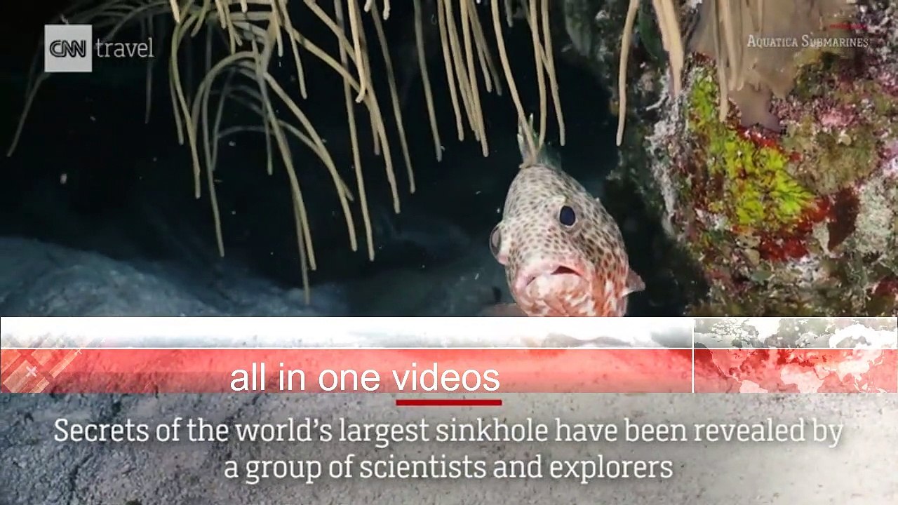 CNN TRAVEL exploring the world,s largest sinkhole
