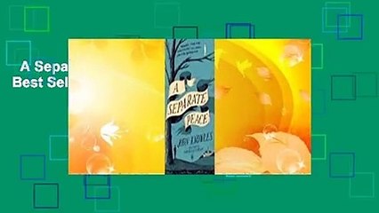 A Separate Peace  Best Sellers Rank : #2