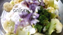 How to prepare cauliflower snacks with minimum ingredients