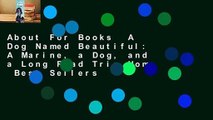 About For Books  A Dog Named Beautiful: A Marine, a Dog, and a Long Road Trip Home  Best Sellers