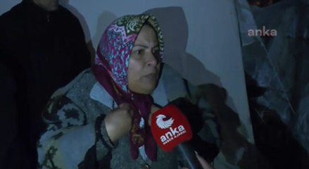 "Deprem anını soracağınıza şimdi ne yaşadığımızı sorun" dedi ve tek tek anlattı