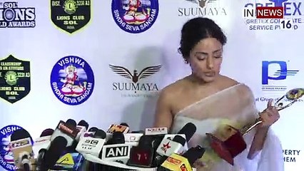 26th Lion Gold Awards: Hina Khan Look Gorgeos In Saree, & Won Award