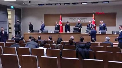 Cumhurbaşkanı erdoğan atatürk havalimanı'nda konuşuyor