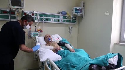 Kilise bekçisinin yanan bacakları erken müdahaleyle kurtarıldı