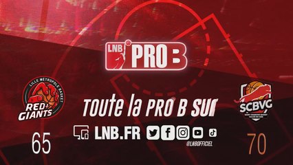 PRO B : Lille vs Saint-Chamond (J16)