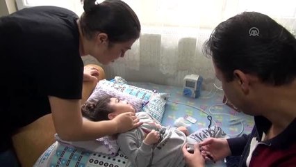 West sendromlu minik Eyüp hastalığını savaşarak kazanacak