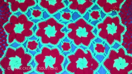 how to make star orchid thal posh rumal